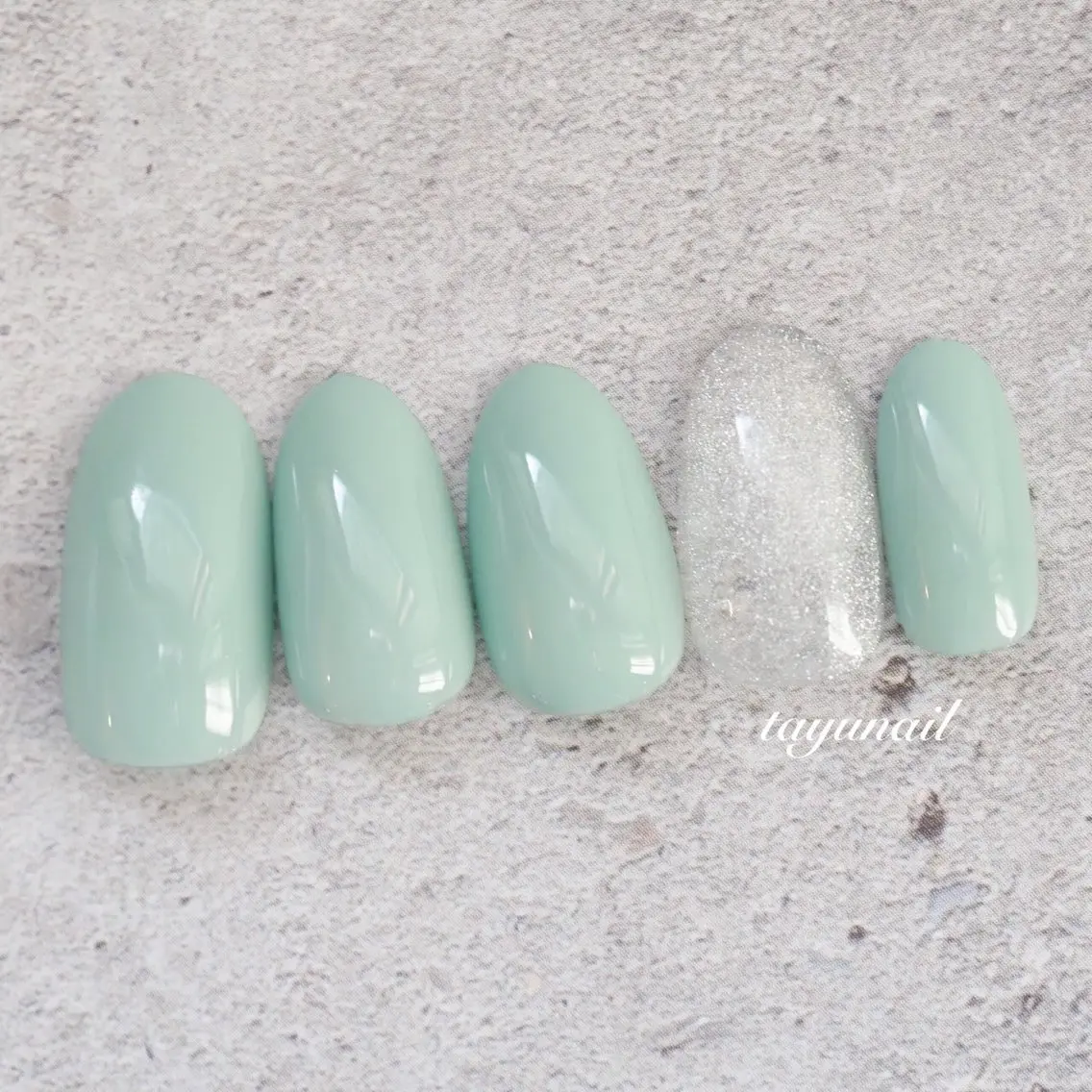 ネイル アートネイル ジェルネイル パラジェル シンプルネイル ハンドネイル ネイルサロン 【たゆnail】のネイルデザイン