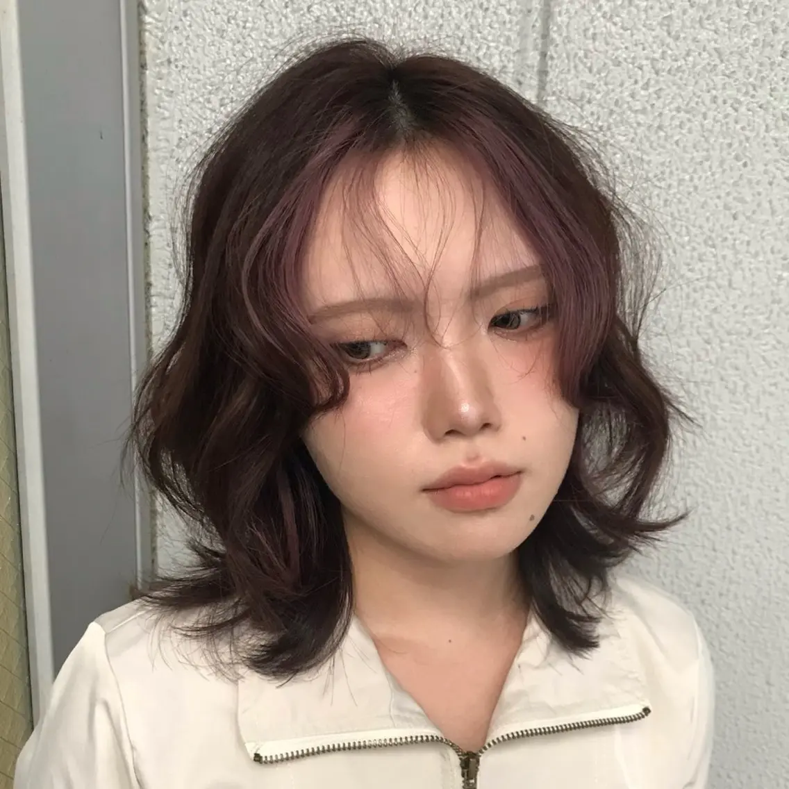Kaho 心斎橋カラーモデルのヘアスタイル