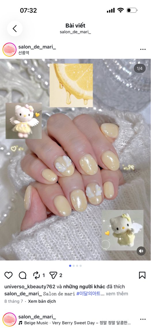 ネイル ハンドネイル MONE PINK  NAILのネイルデザイン