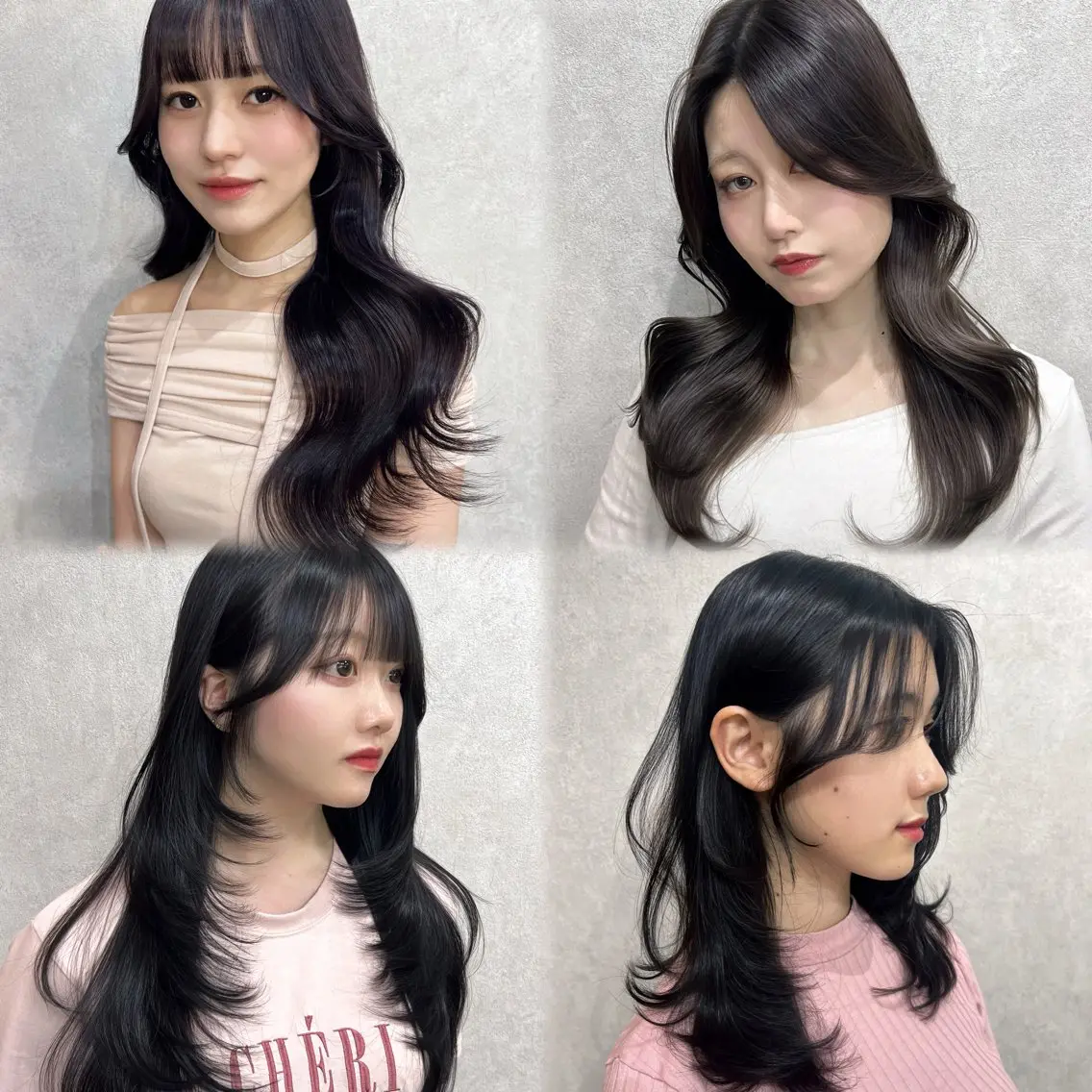 セミロング カット ヘアカラー maya🇰🇷韓国 レイヤー/顔まわりのヘアスタイル