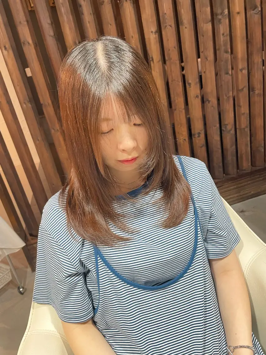 ロング 千葉 未羽🩶のヘアスタイル
