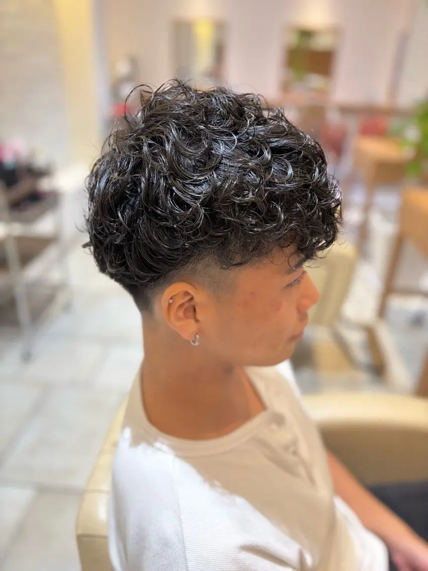 パーマ メンズ preak 🖤mizuki🖤のヘアスタイル