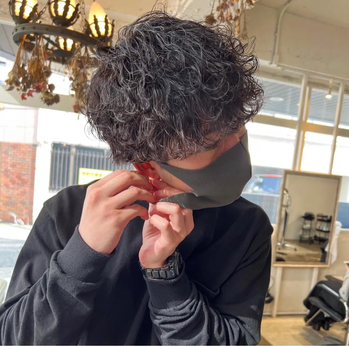 ショート カット パーマ バレイヤージュ職人 🔥代表YU-SHIのヘアスタイル