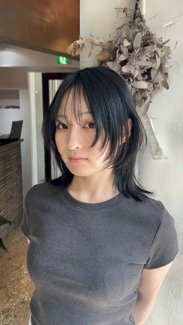 ミディアム 北内 登真のヘアスタイル