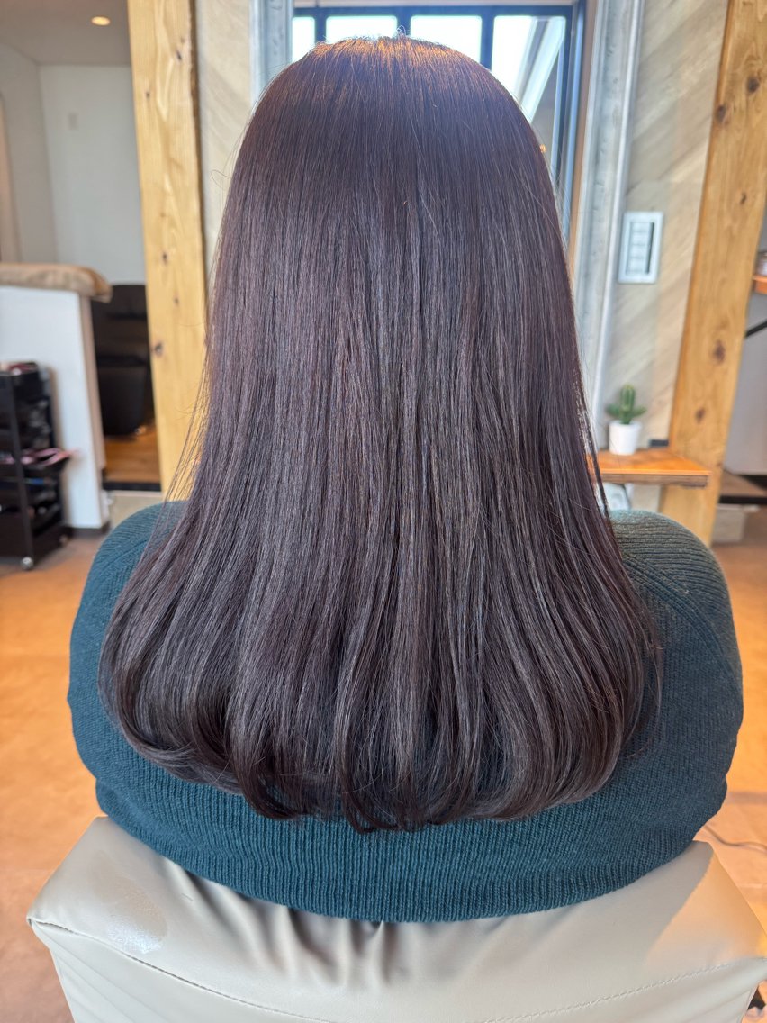 ロング 星野 美桜のヘアスタイル