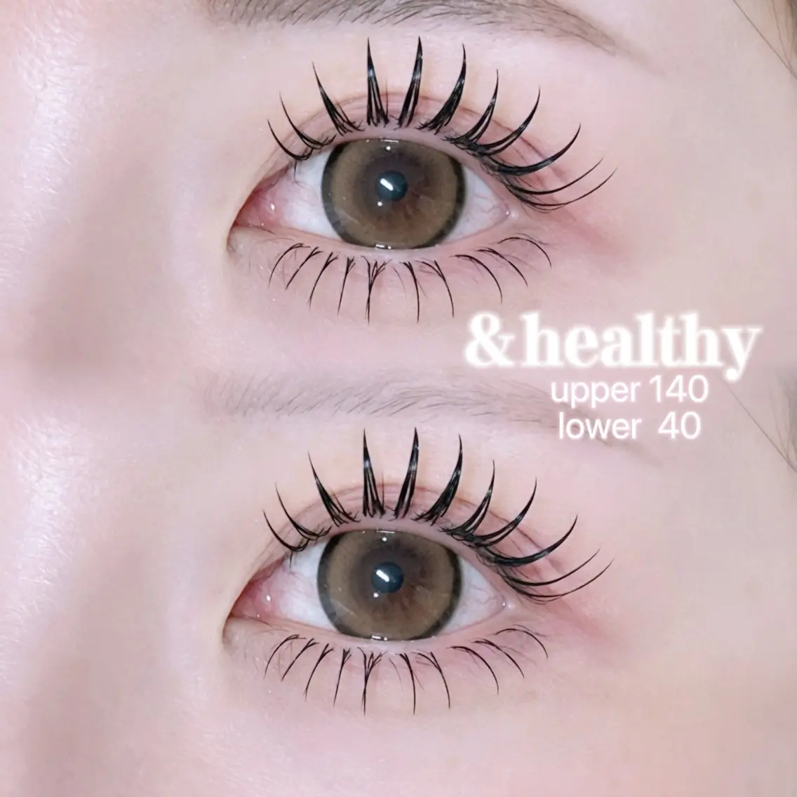 【大人気エクステパーマ🧴】フラットラッシュ140本+パーマ🎀の写真