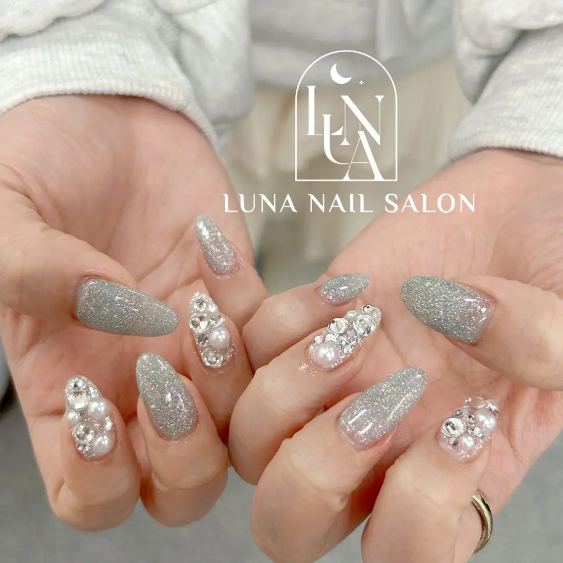 【平日限定】ワンカラー+埋め尽くし2本💎の写真