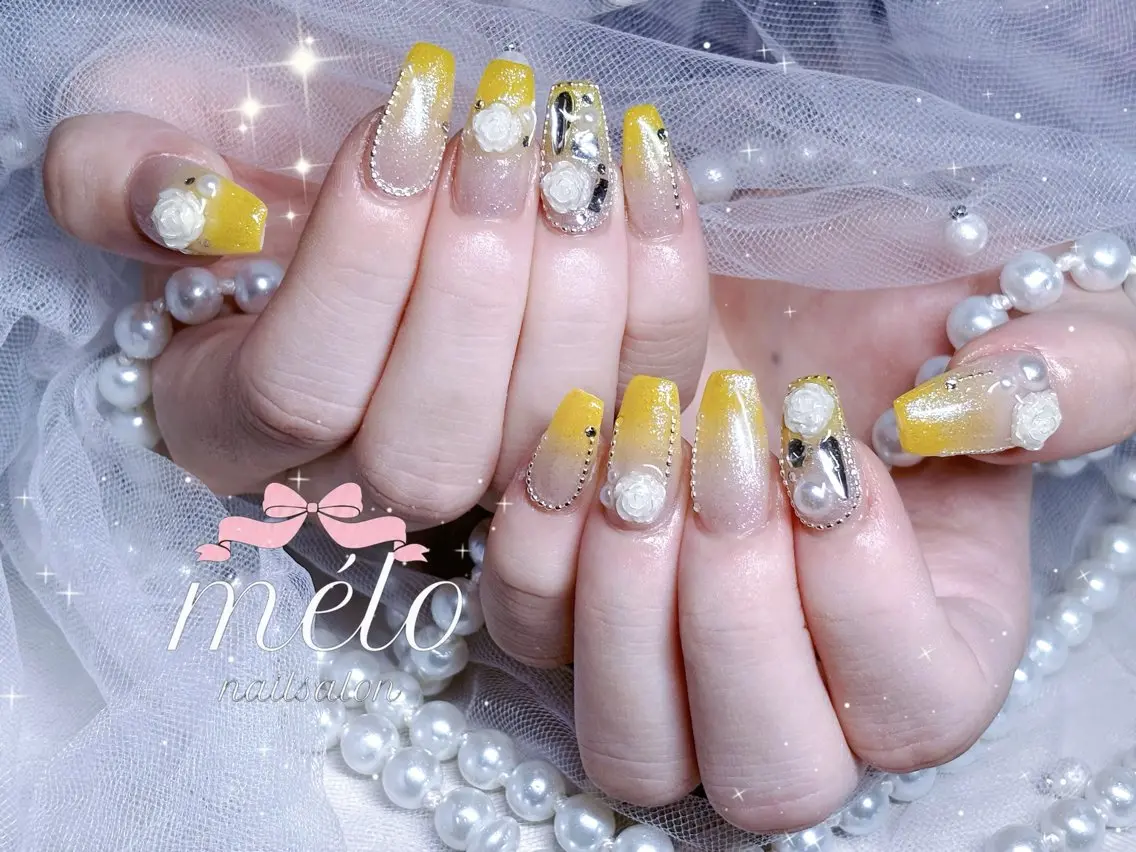 ネイル ハンドネイル Nailsalon mélo 🩷のネイルデザイン