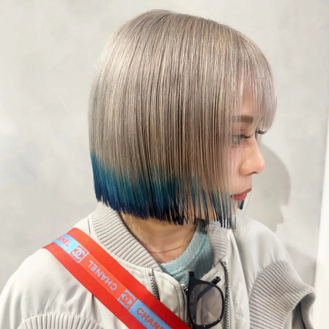 ショート カラー カット ヘアカラー トリートメント デザインカラー/パー マ🦖外岡咲希🦖のヘアスタイル