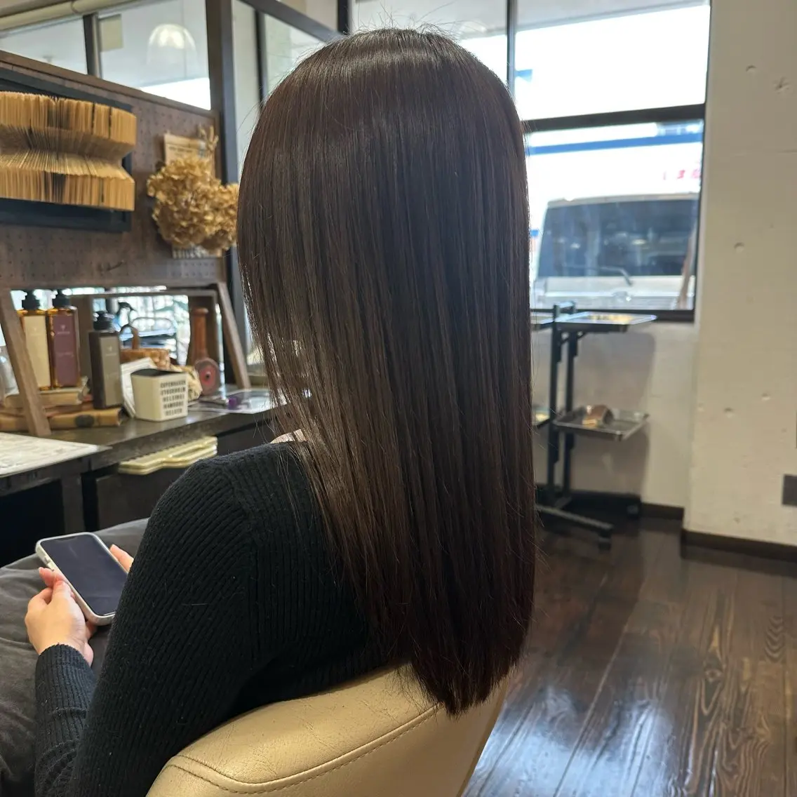ロング 近藤 優羽のヘアスタイル
