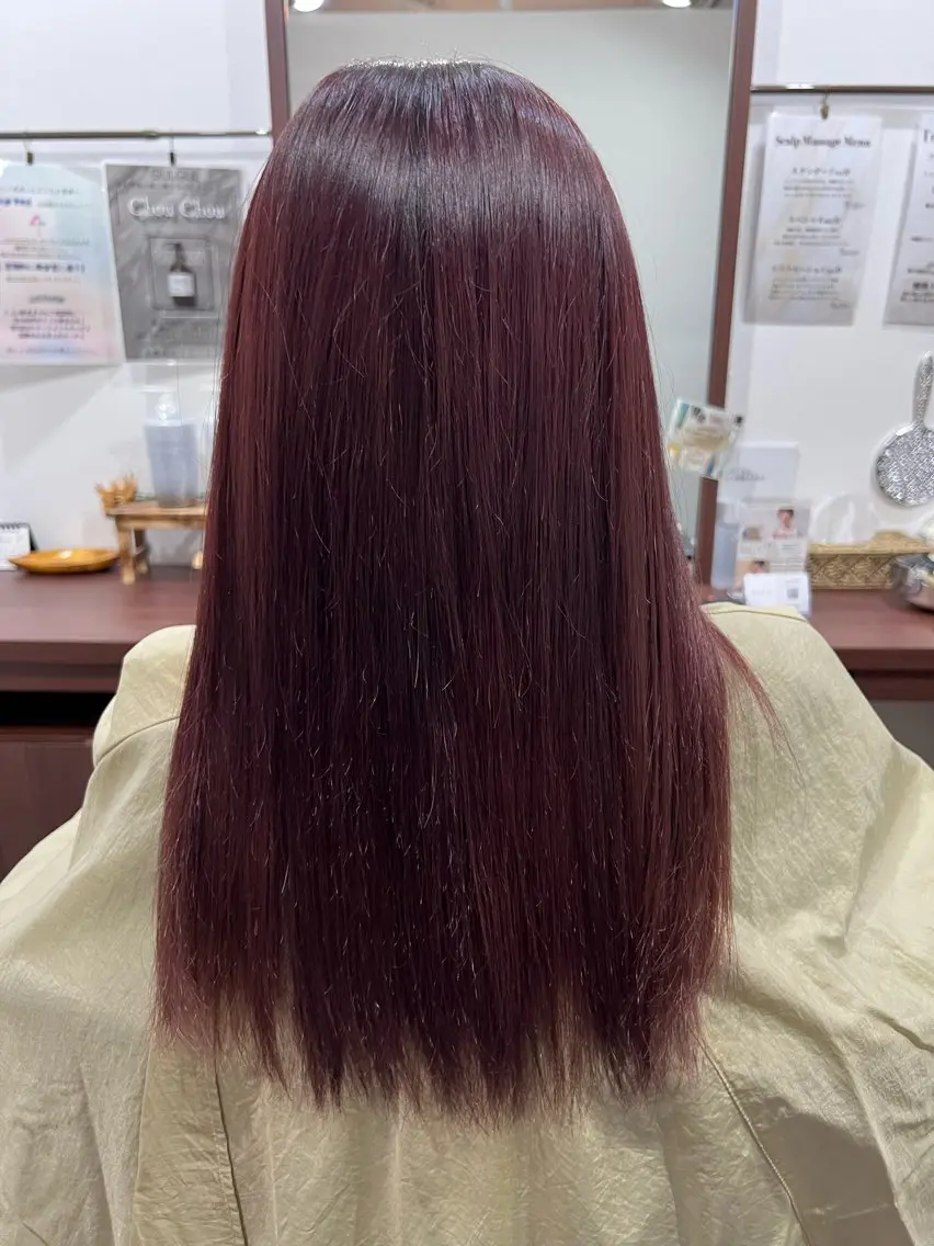 ロング カラー TELA HAIR 店長　塩田のヘアスタイル