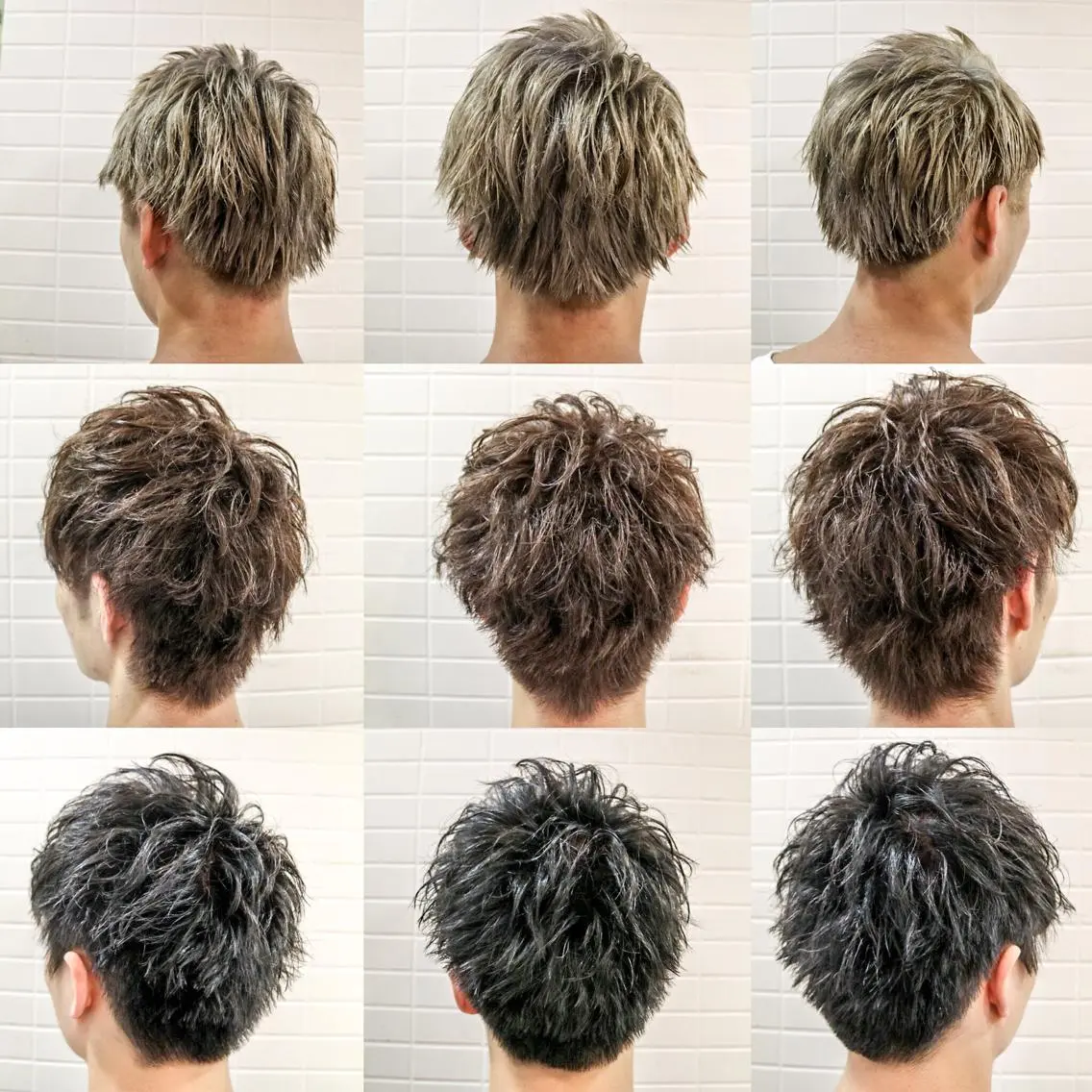 ショート カラー パーマ メンズ 看板犬がお出迎え◎ 初めてでも安心◎のヘアスタイル