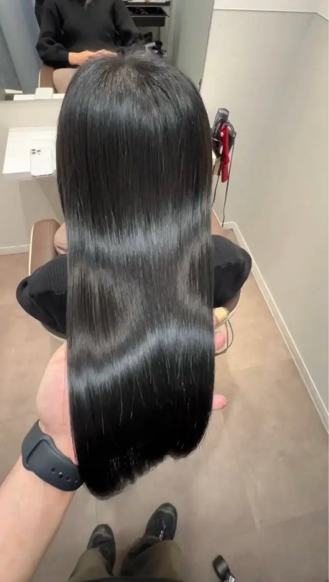 縮毛矯正 JIL BLAN千葉 リンのヘアスタイル