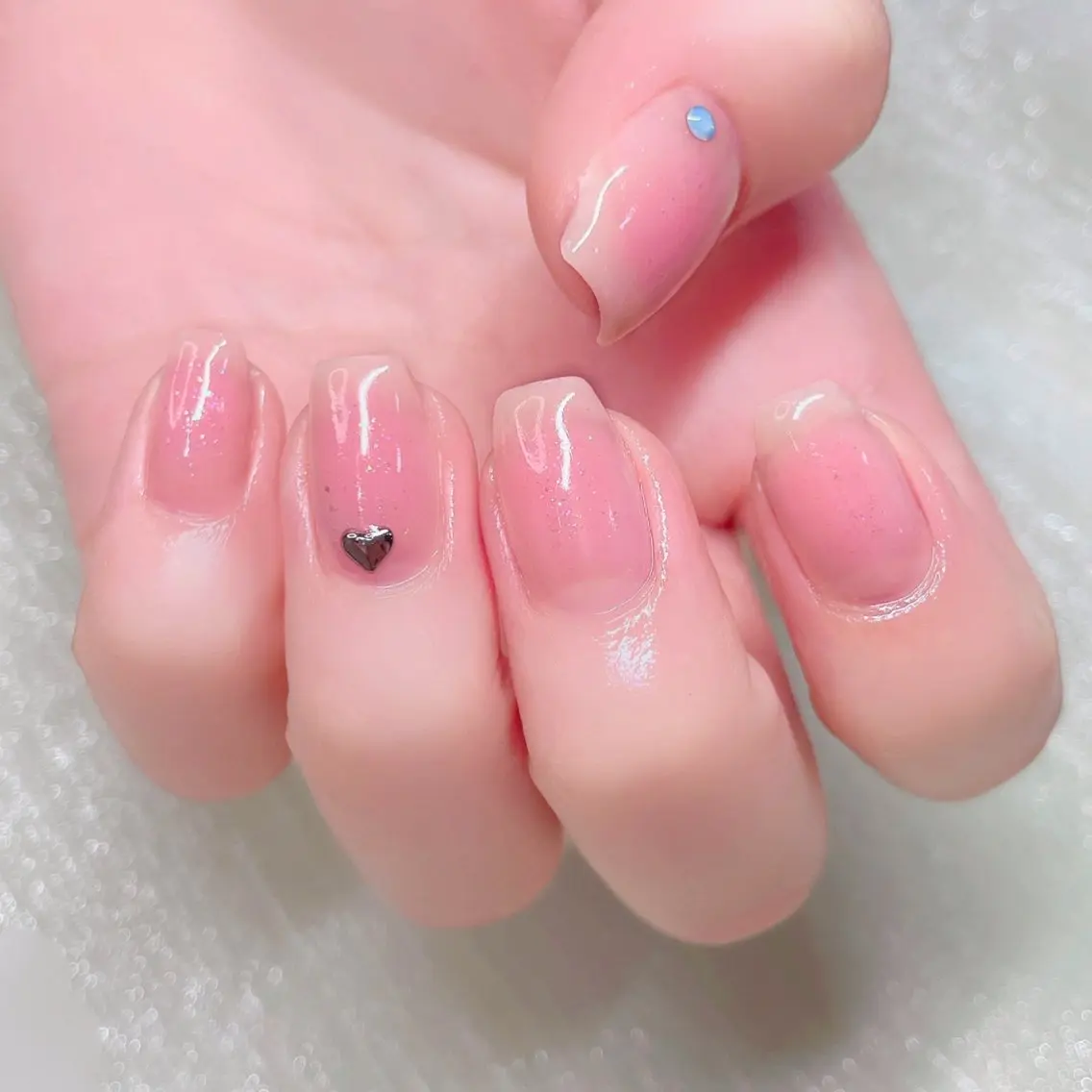 ネイル ストーンネイル ハンドネイル Nailist suzuのネイルデザイン