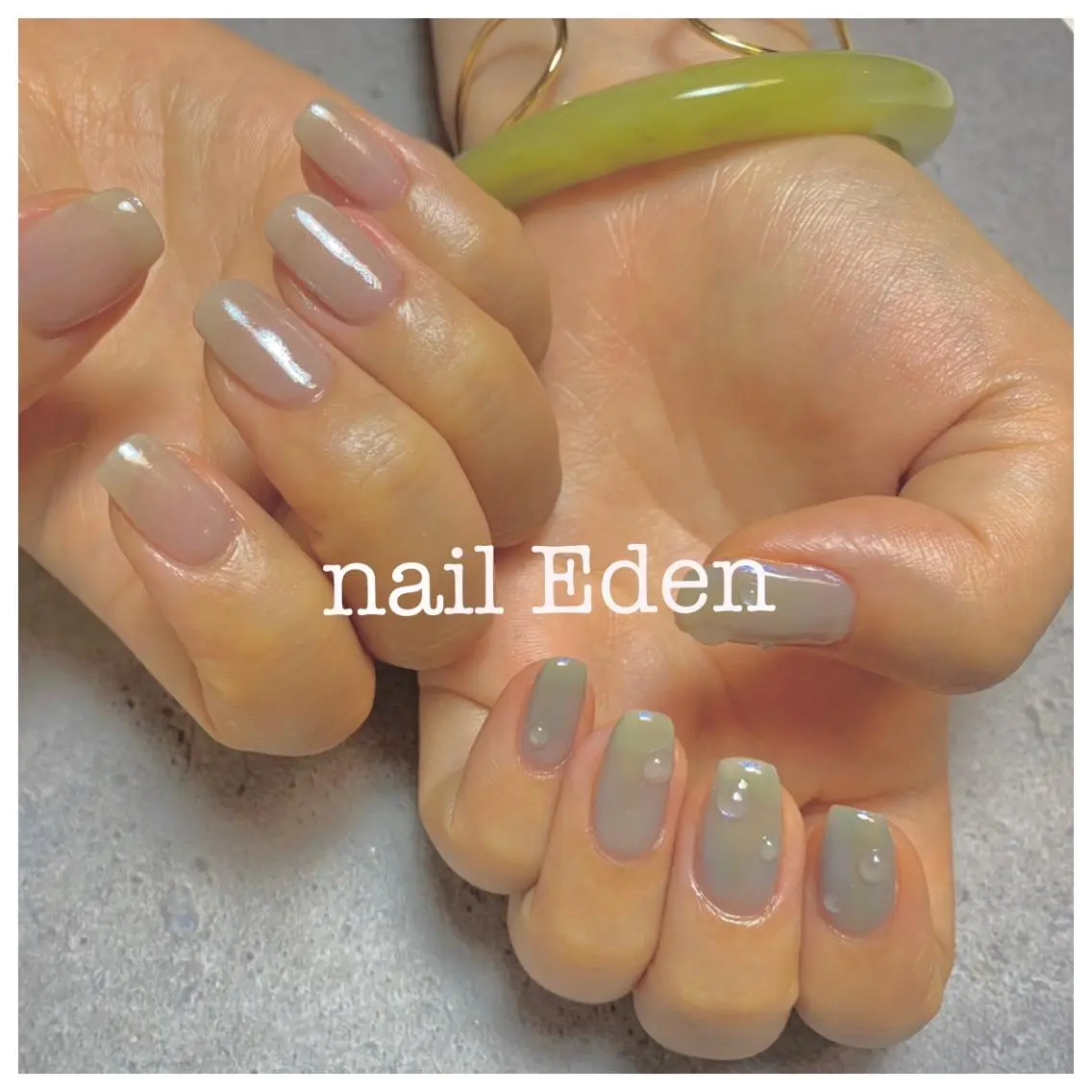 ネイル オーロラネイル 持ち込み Eden ♾️のネイルデザイン
