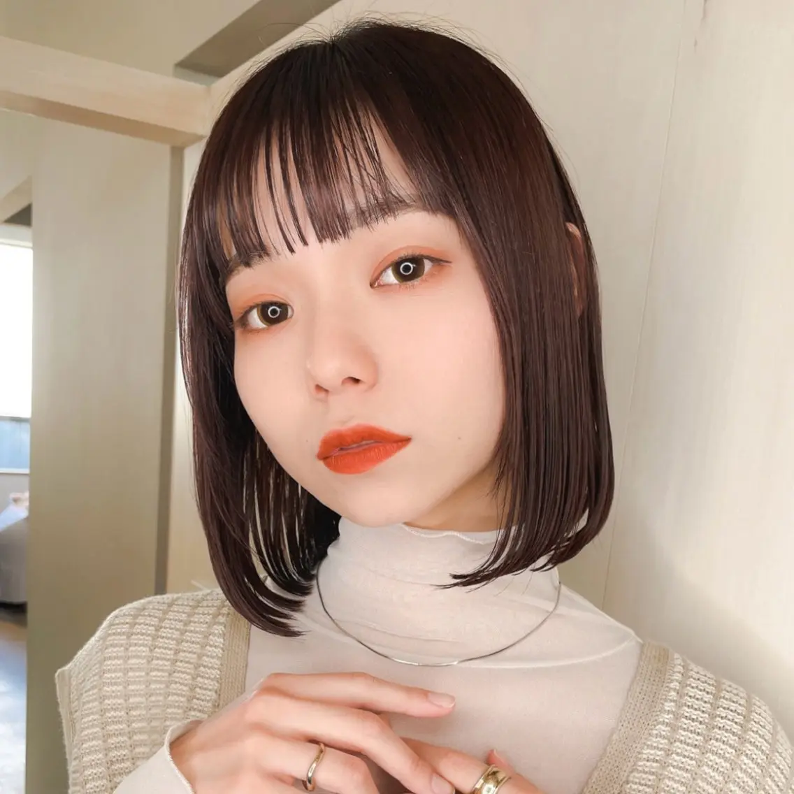 【✂️美容学生限定✂️】 ミニモ学割 カラー➕カットの写真