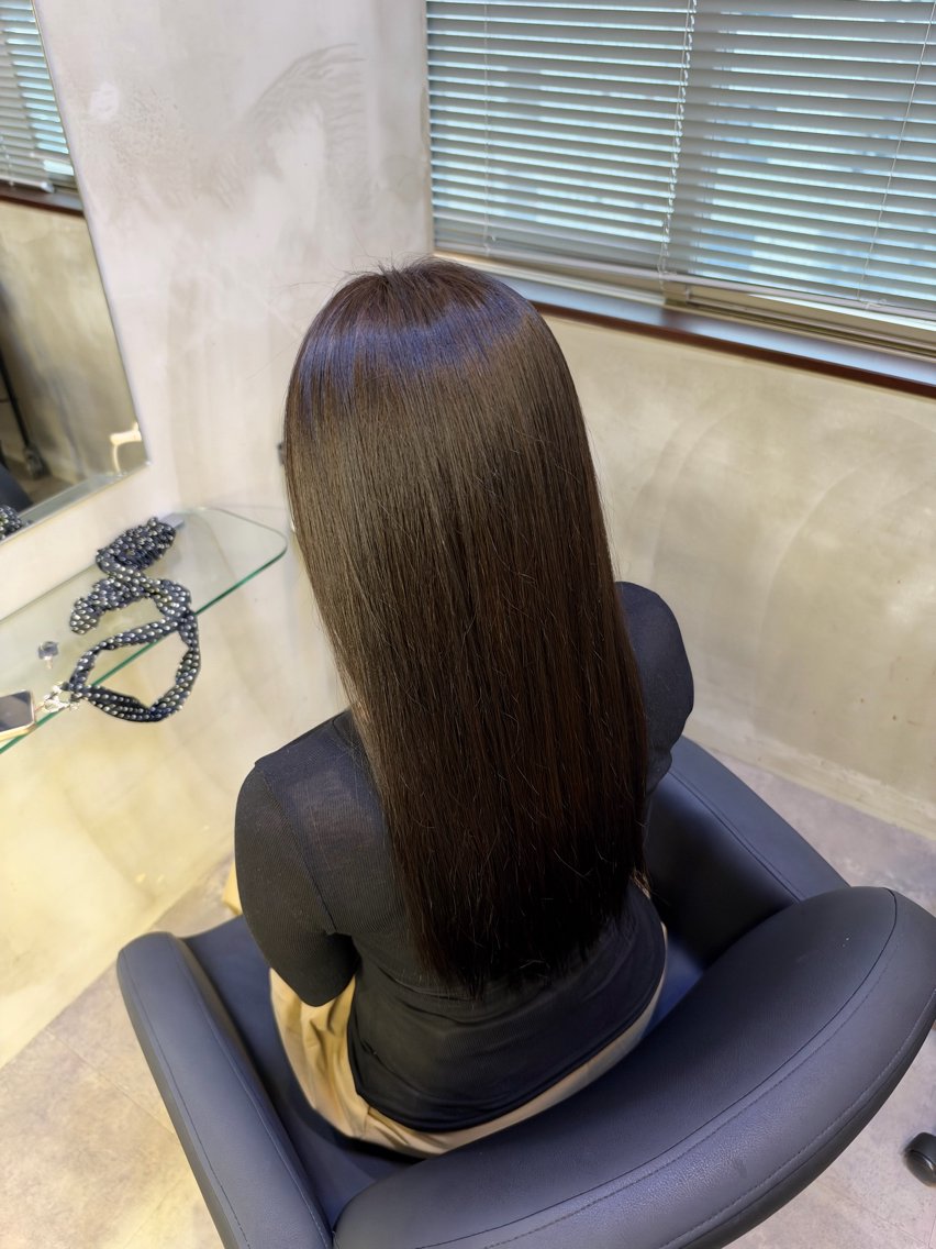 ロング カラー コウノ ダイキのヘアスタイル