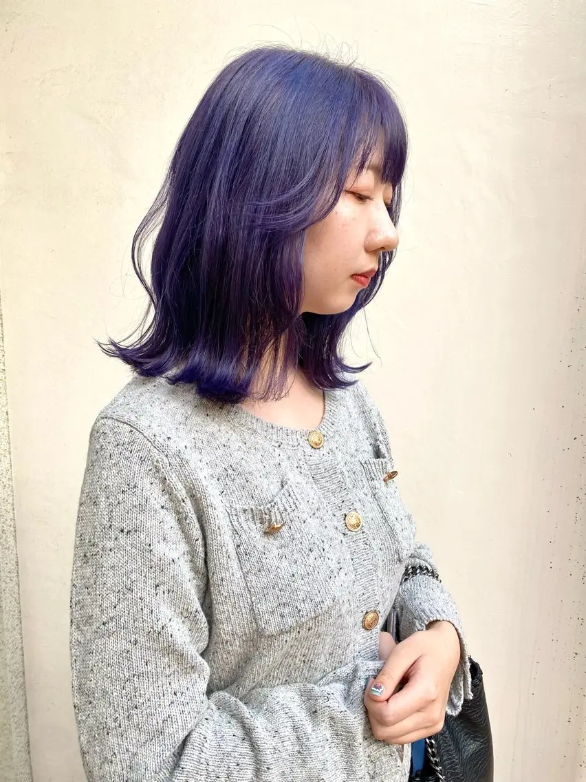 🧡透明感イルミナカラーorアディクシーカラー➕超音波2stepトリートメント🧼（土日祝日料金＋¥1100）の写真