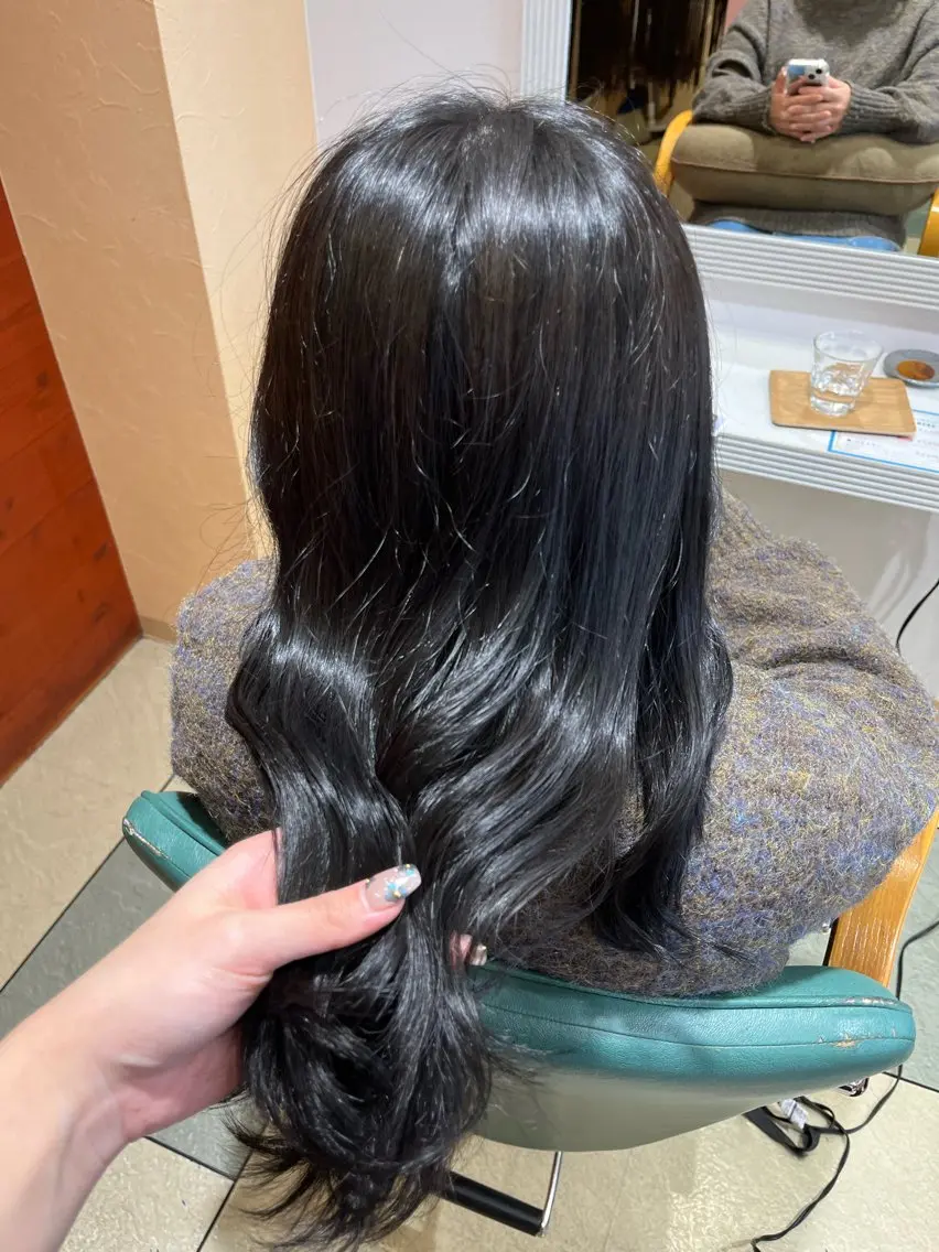 カラー 淡色┊︎ナチュラル 🧁奈那美🧁*.゜のヘアスタイル