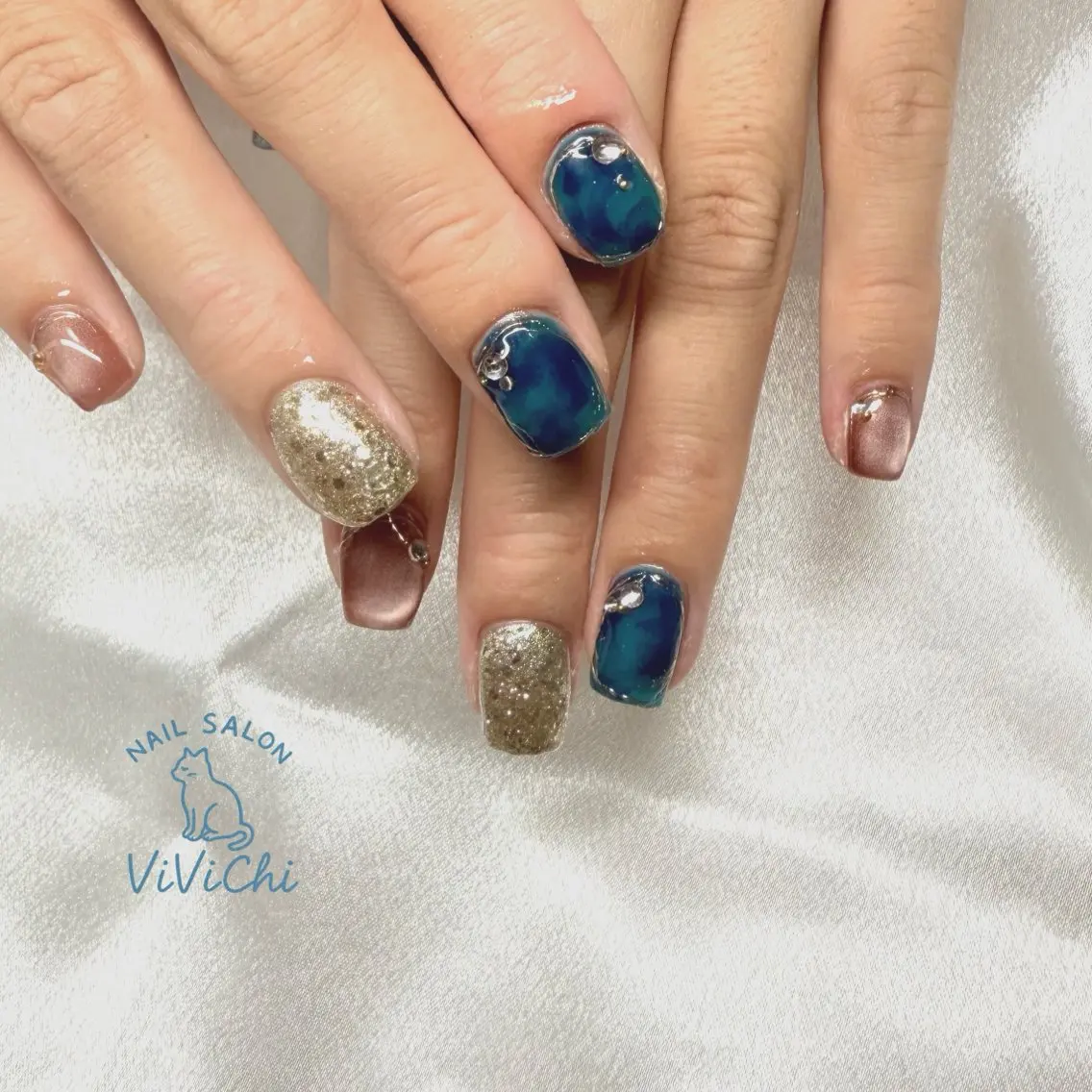 ネイル ハンドネイル ViViChi 梨帆のネイルデザイン