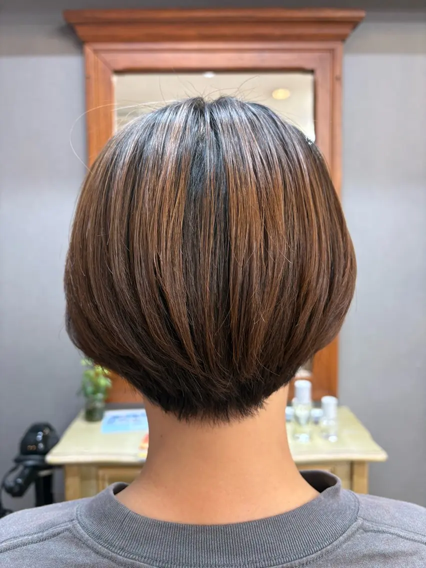 ショート 羽鳥 美穂のヘアスタイル