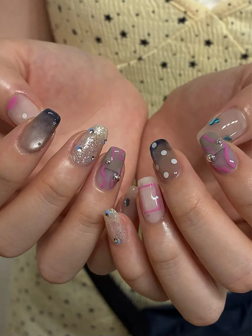 ネイル ハンドネイル nail salon Lipine 新守山のネイルデザイン