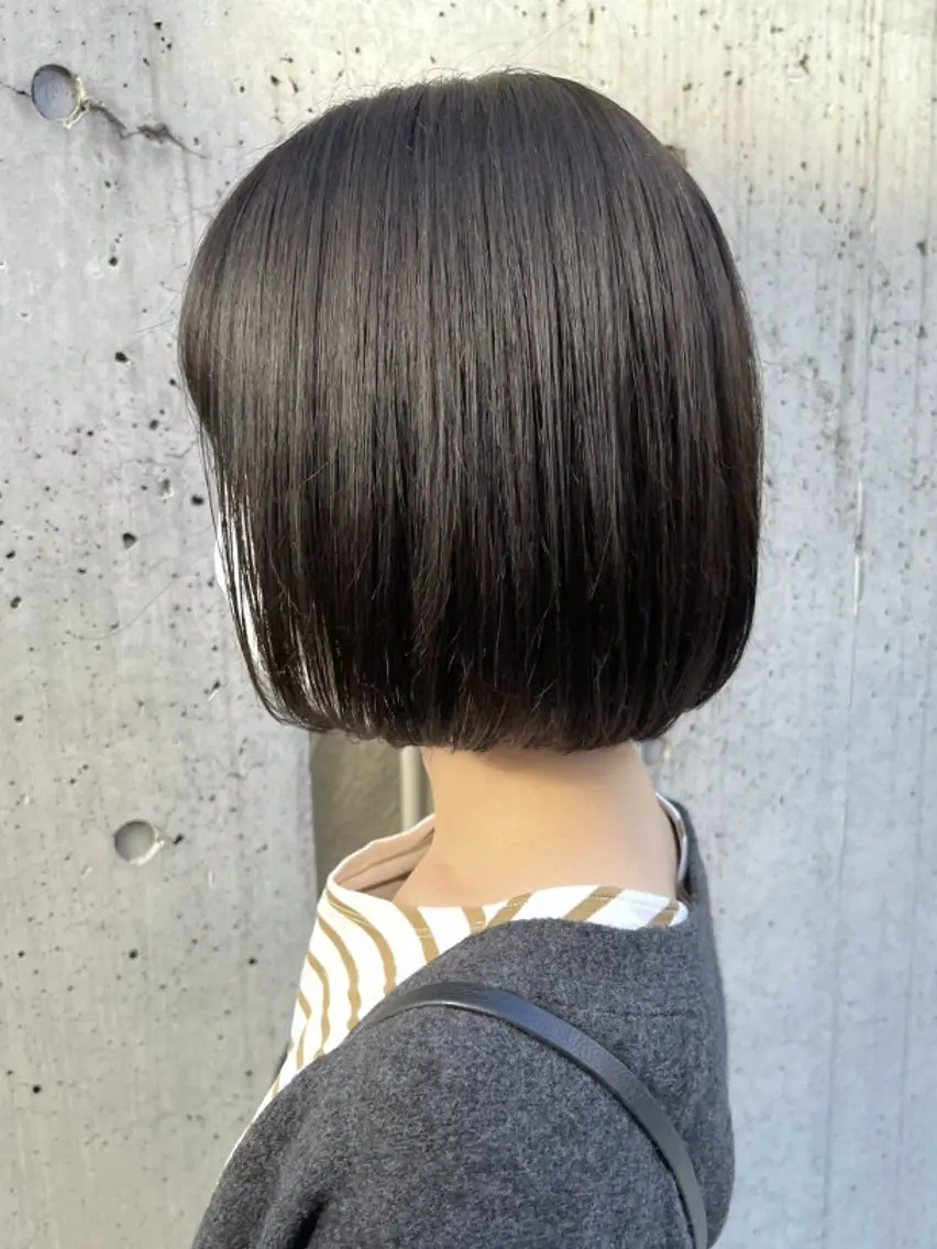 ショート カット 🌷縮毛矯正🌷 中村百花のヘアスタイル