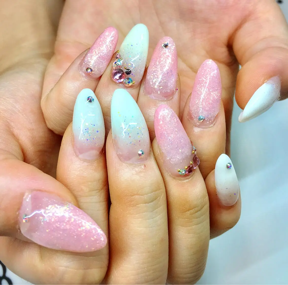 ネイル スカルプネイル シンプルネイル nailist cocoのネイルデザイン