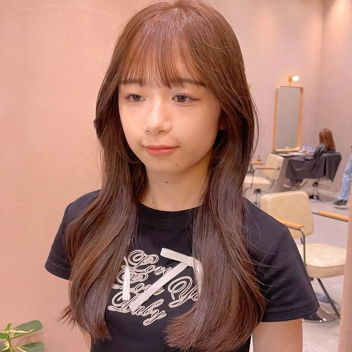 【学生さん大歓迎🎀🩰】⛓️ミニモ学割⛓️盛れるカット＋外部補修トリートメント♡仕上げ巻き付き🪞✨の写真