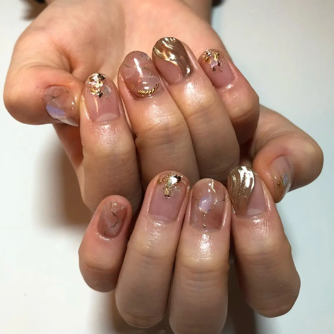 ネイル ニュアンスネイル 米田 律子のネイルデザイン