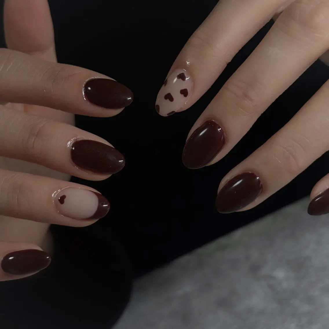 ネイル アートネイル シンプルネイル ハンドネイル kapariri nail MIKUのネイルデザイン