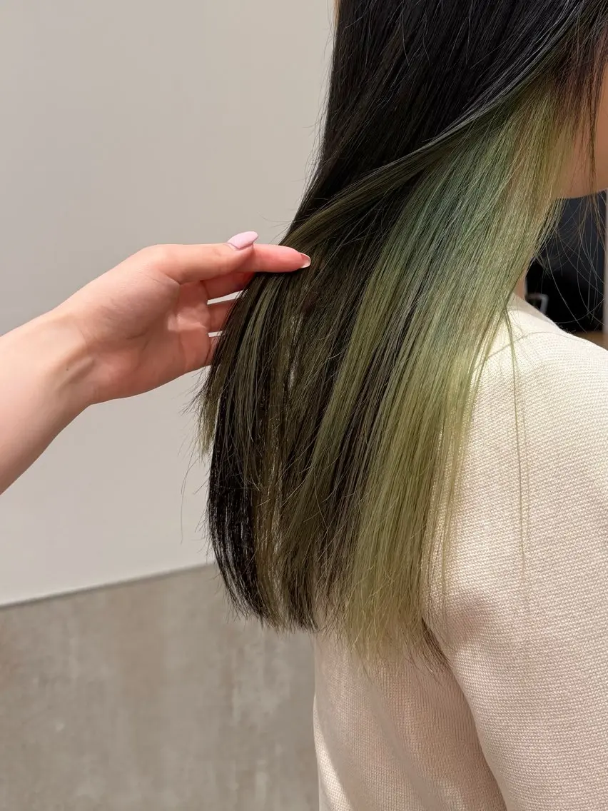 ロング カット ヘアカラー トリートメント 𓍯柔らかhair 𓍯 yukinoのヘアスタイル