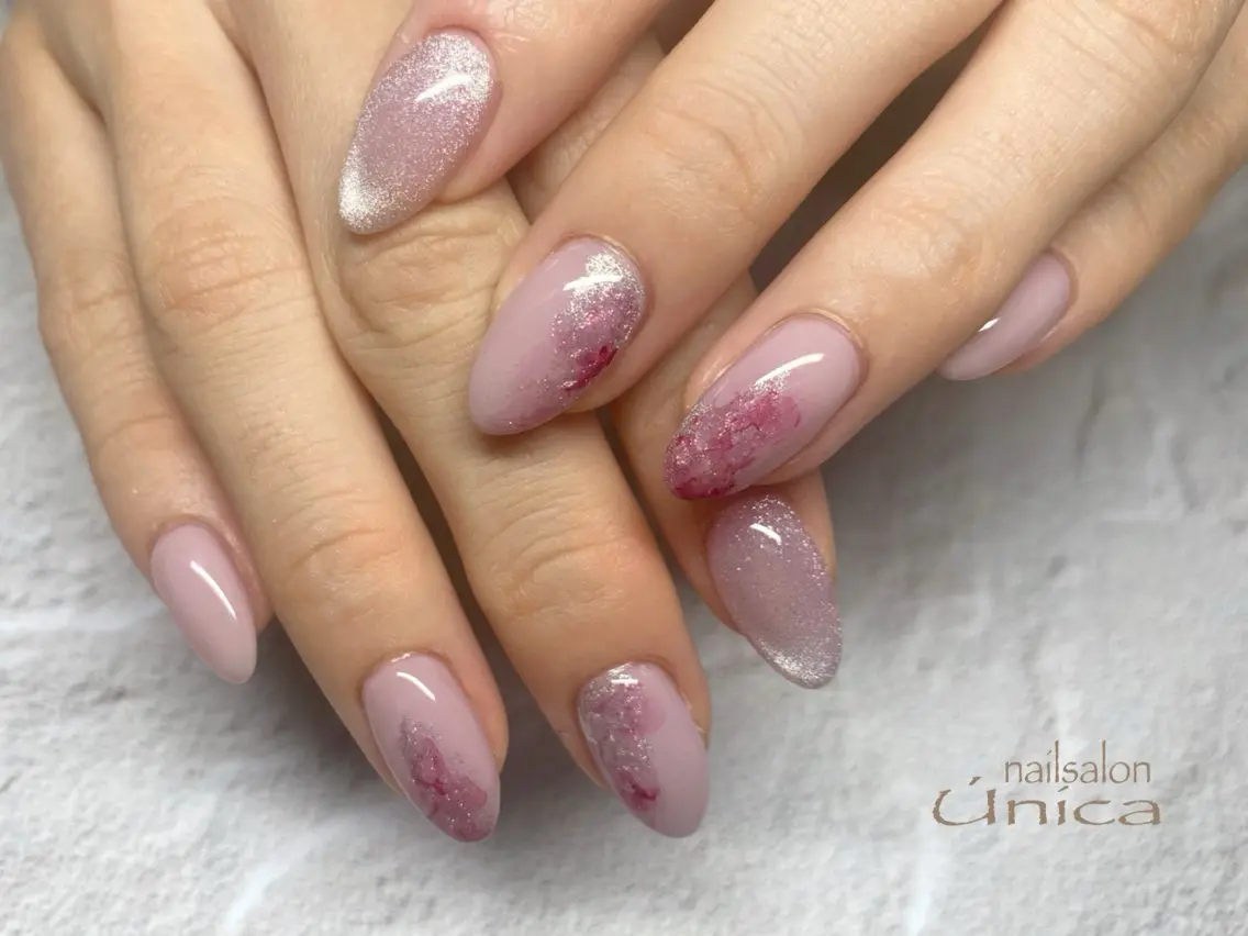 ネイル ニュアンスネイル nailsalon Única　ウニカのネイルデザイン