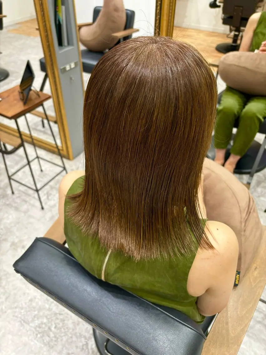 カラー 🍎エクステ/暖色 カラー🍎あyaかのヘアスタイル
