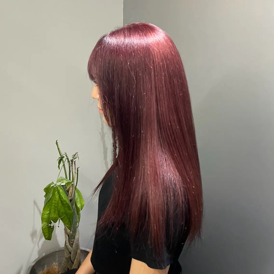 ロング カラー ヘアアレンジ fifth 石川 凪のヘアスタイル
