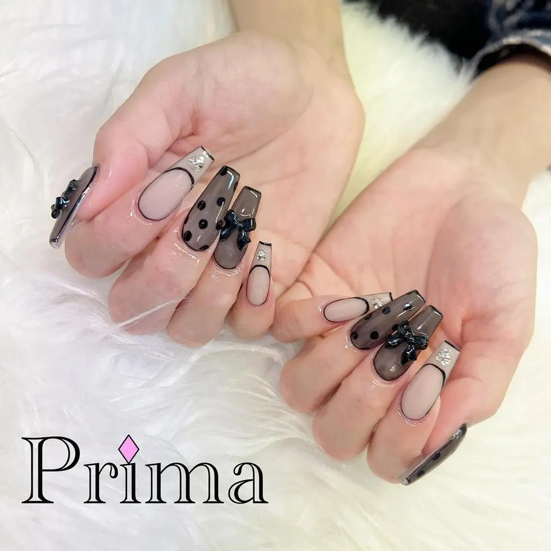 ネイル アートネイル スカルプネイル Prima💎 スカルプ💎アートのネイルデザイン