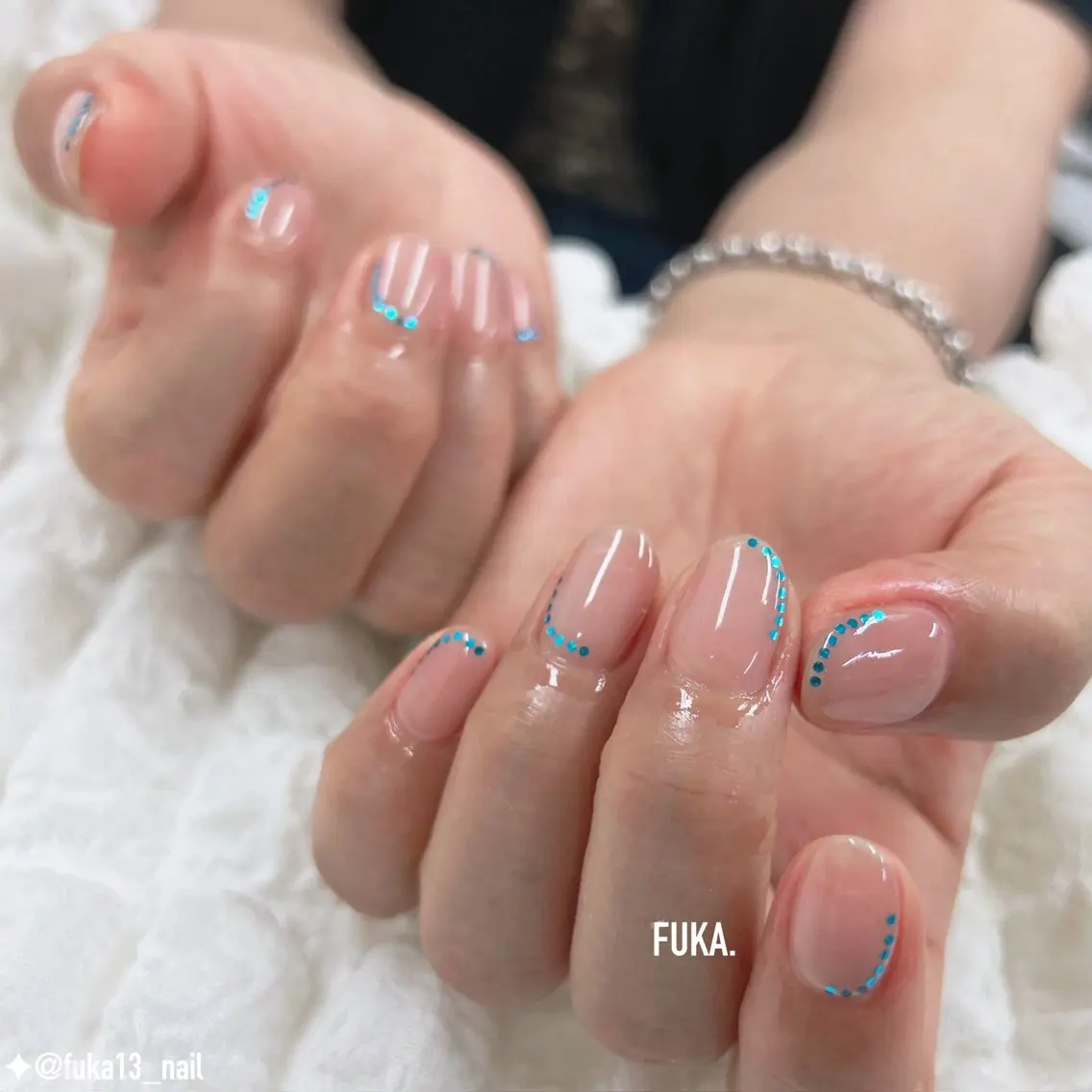 ネイル ニュアンスネイル オフィスネイル シンプルネイル ハンドネイル Nail♡Fuka. /6月予約受付中のネイルデザイン
