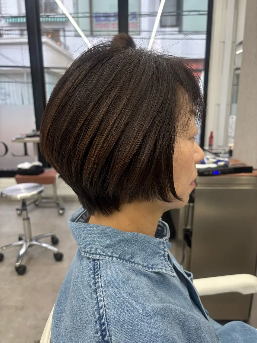 ショート ショートヘア カット 関山浩平ショート /ボブ/ヘアセットのヘアスタイル