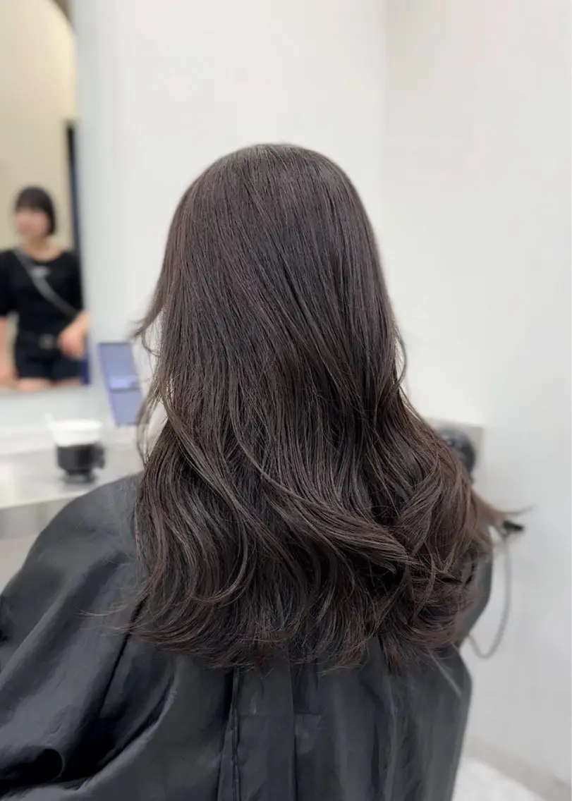 セミロング 韓国系支持率No.1 レイヤー特化/きょうのヘアスタイル