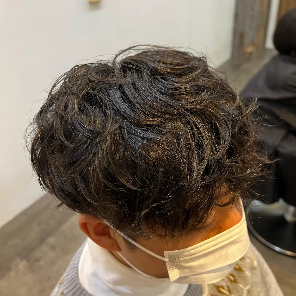 パーマ メンズ メンズパーマ mia over hairのヘアスタイル