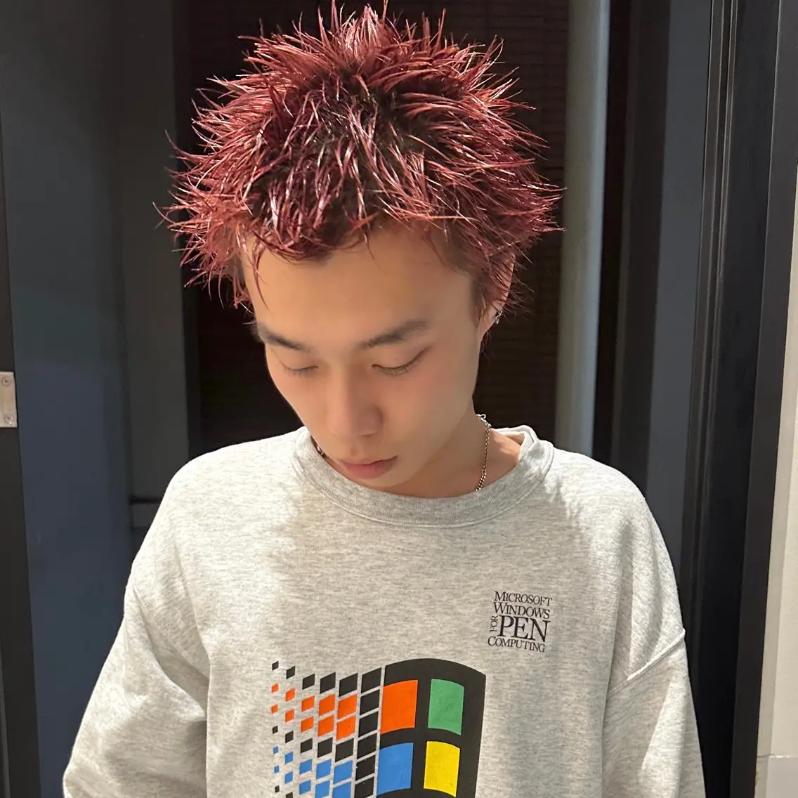 ショート カラー メンズ 渋谷メンズショート 特化🥋　渡邊健流のヘアスタイル