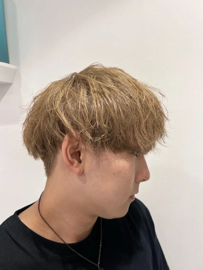 ショート メンズ 松田 かのあのヘアスタイル