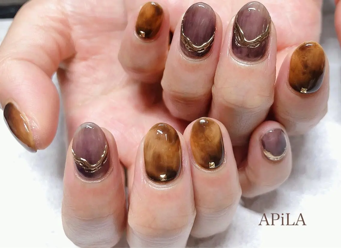 ネイル アートネイル APiLA 甲斐田のネイルデザイン
