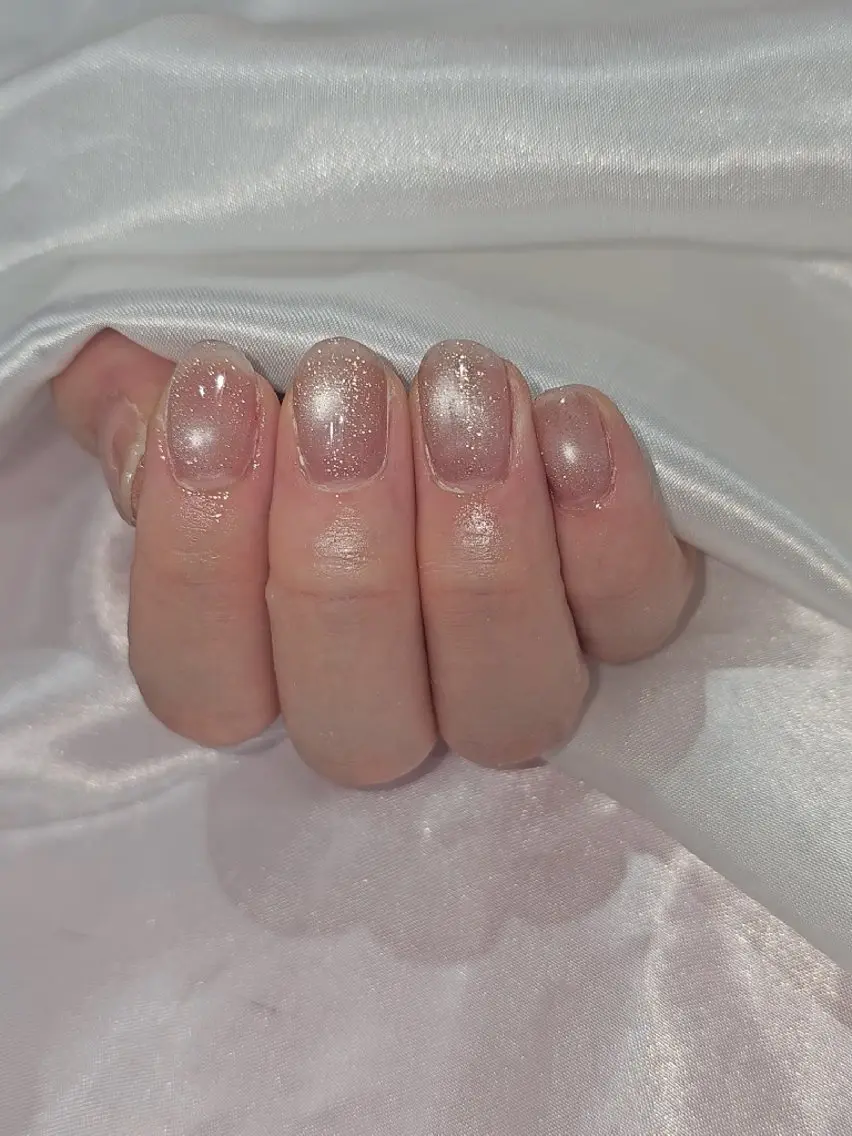 ネイル フラッシュネイル フラッシュマグ キラキラネイル Ra: Nail   라: 네일のネイルデザイン
