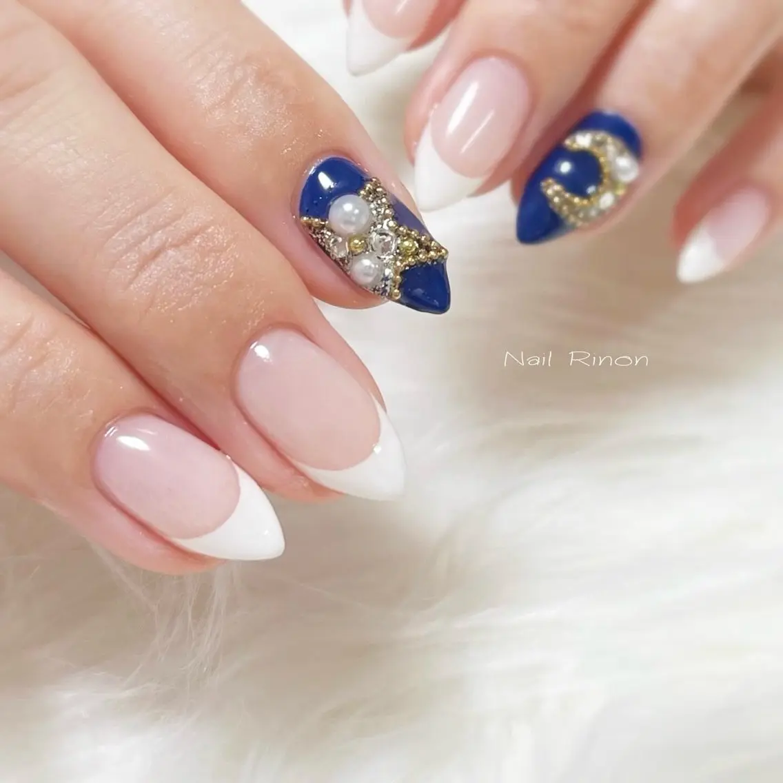 ネイル フレンチネイル Nail Rinonのネイルデザイン