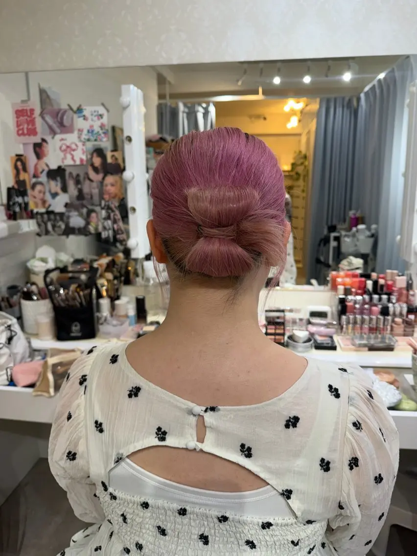 ミディアム ヘアアレンジ ココシャル miranoのヘアスタイル