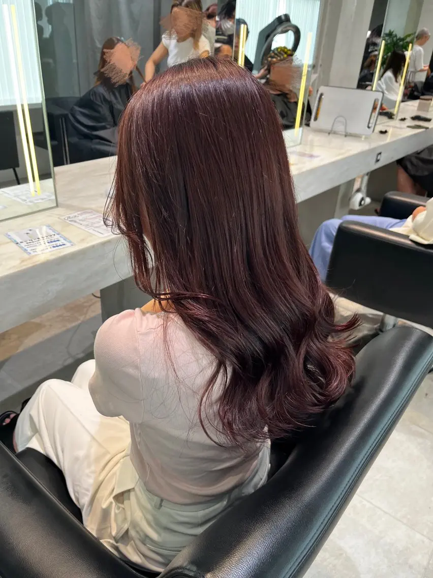 ロング カラー ヘアカラー トリートメント 𝐀𝐲𝐚𝐤𝐚 /艶髪/ストレートのその他イメージ