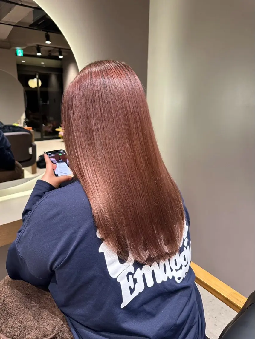 カラー ヘアカラー 🐠透明感カラー🐠 miyu🐠のヘアスタイル