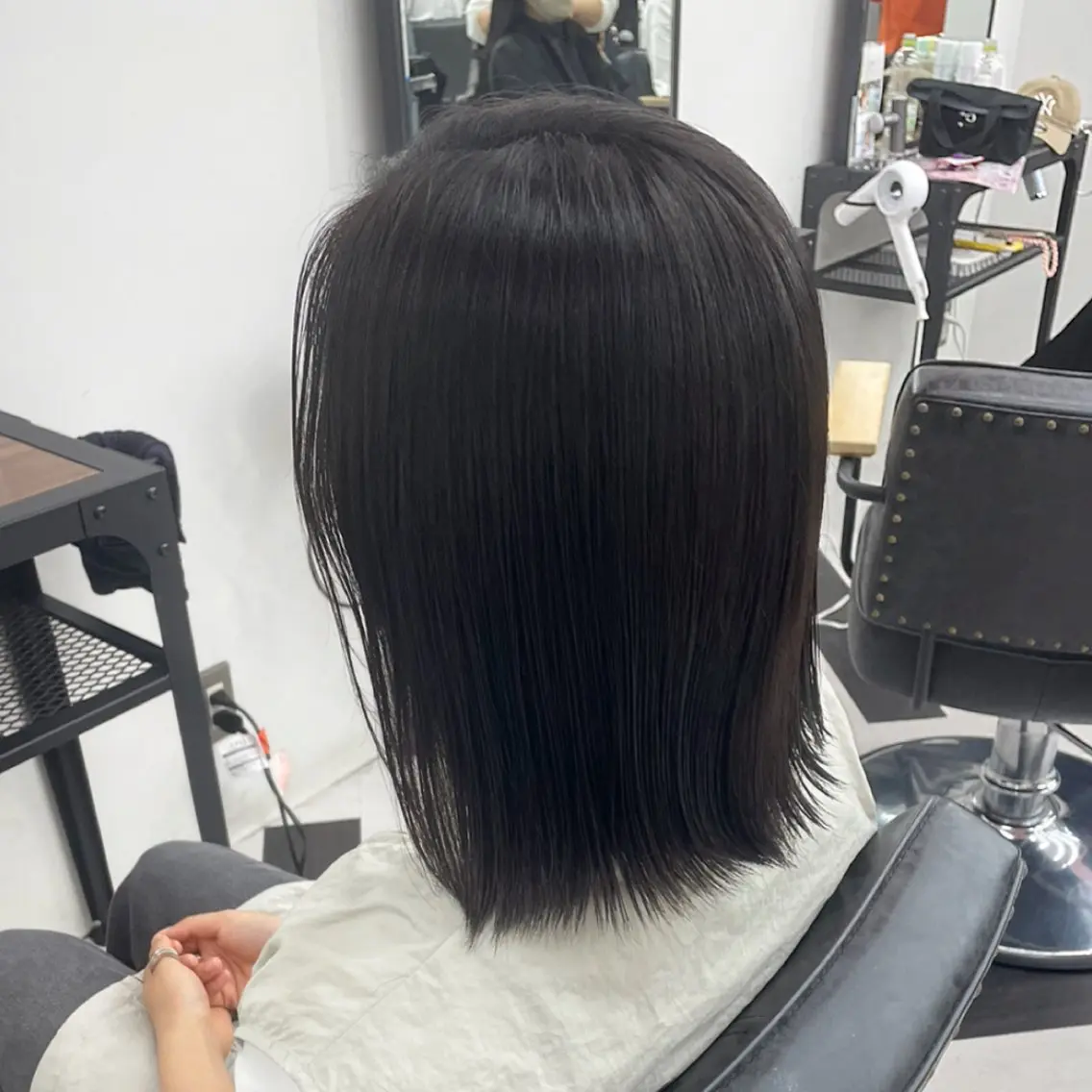 ミディアム カラー パーマ ヘアアレンジ メンズ 髪質改善 トリートメント mona/ ストレートスタイル✨のヘアスタイル