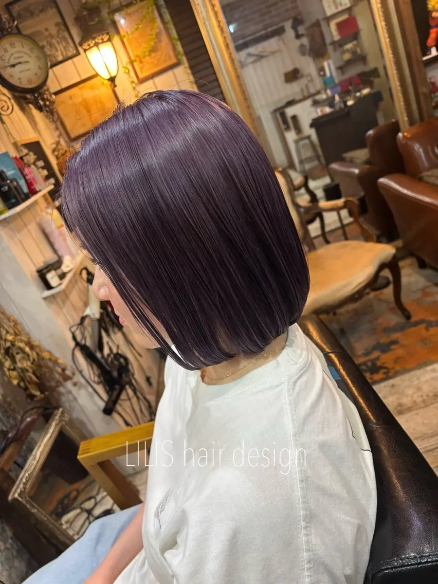 ミディアム カラー LILIS hair designのヘアスタイル